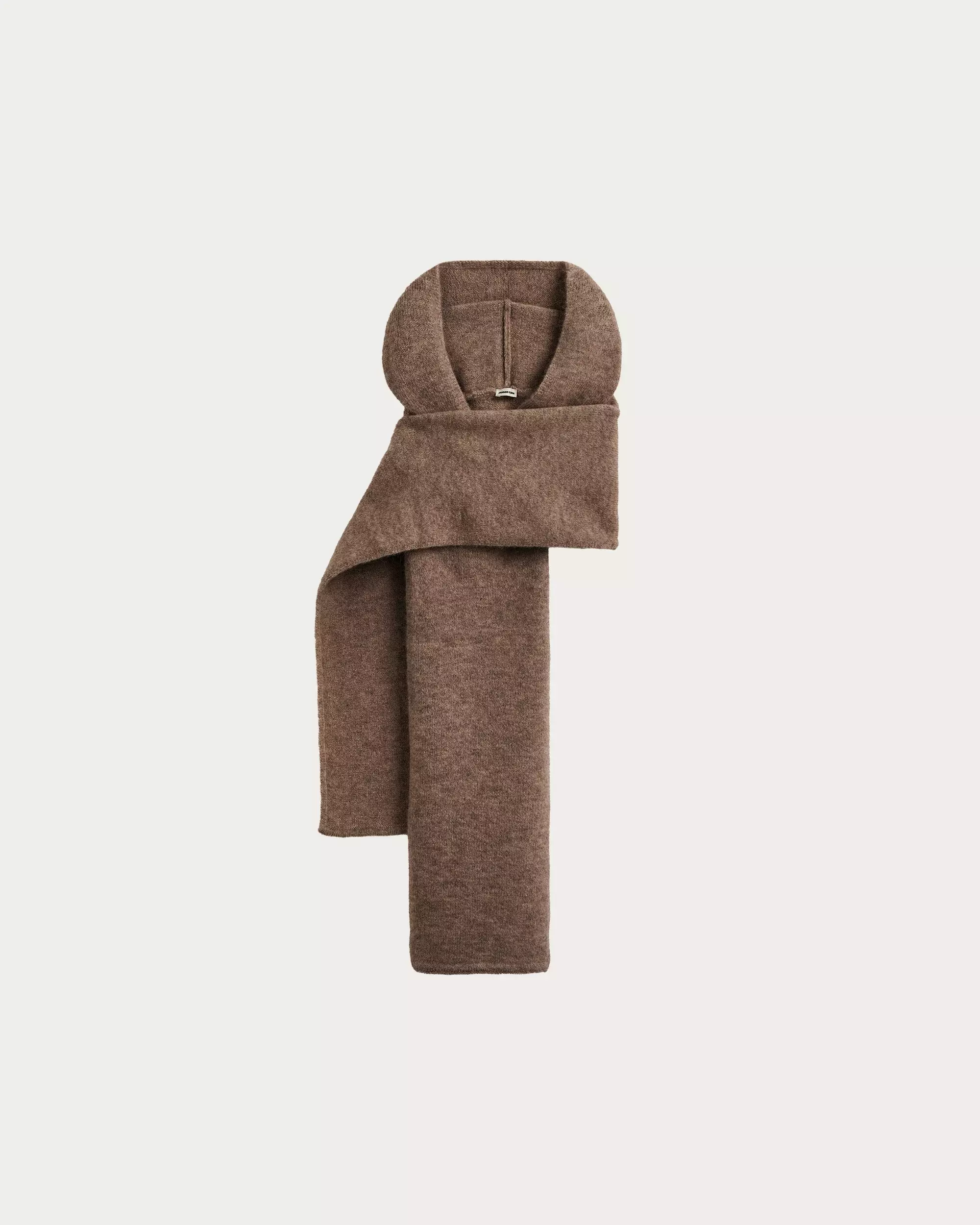 Homecore Baby Hood Coffee Strickkapuze Unisex braun